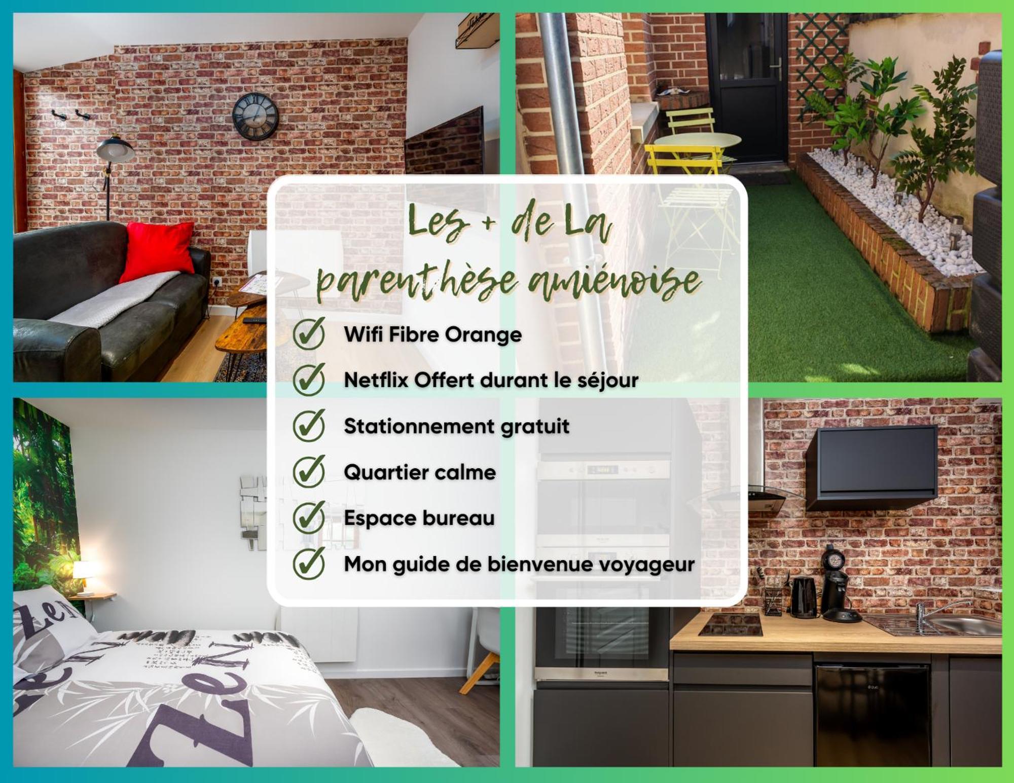 Location D'Appartements - Cosysejour - Calme Fibre Netflix 아미앵 외부 사진
